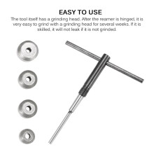 Universal Valve- Reamer for Motorcycle Repair Tool Carbide Reamer Diamond Grinding Wheel Repair Tool