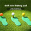 Hitting Mat Rubber Practical Professional Accessories Golfers Gift Premium for Beginners Easy to Use Practice Mat 2