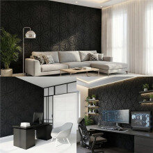 12 Pack Hexagon Acoustic Panels,Sound Proof Foam Panels for Walls,Self-Adhesive Noise Reduction Panels,12" X 10" X 0.4"