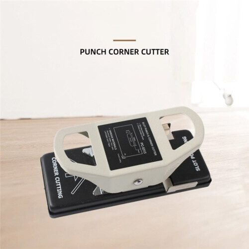1pc Work Permit Flat Hole Punching Machine, Rounded Corner Chamfering Machine, Manual Punching Machine 1