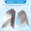 Angle & Arc Marking Tool Square Steel Pipe Bend Steel Pipe Bend Marking Tool Welding Pipe Marking Welding Tool 2pcs 3