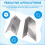 Angle & Arc Marking Tool Square Steel Pipe Bend Steel Pipe Bend Marking Tool Welding Pipe Marking Welding Tool 2pcs 6