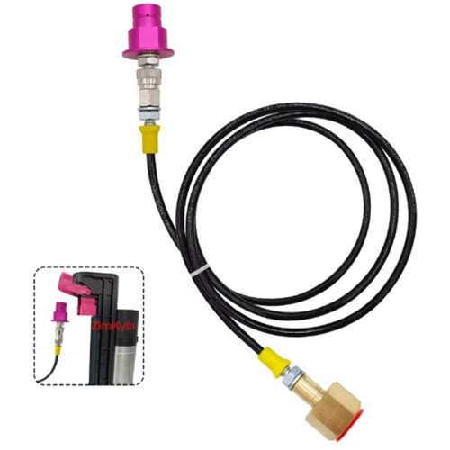 W21.8-14 External CO2 Source Tank Hose Adapter Adaptor for  Soda Water Machine Replace Quick Connect 1