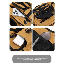 Outdoor Chest Bag for Men and Women Waterproof Vest for Running, Cycling, Chest Pack Rig for Sports and Workouts Black