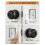 Black Door Knobs, 6-Pack Privacy Door Knobs, Interior Door Knob for Bedroom/Bathroom, Keyless Modern Matte Black Lockset 6