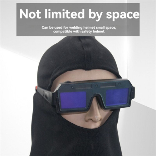 Auto-Dimming Welding Goggles with Replaceable Lithium Battery Welding Glasses for TIG MIG Arc Plasma Cutting B 2