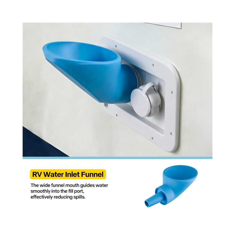 Water Filler Filling Funnel For Campervans Rv Caravan For Club Joker Coachmen Clipper Pã¶Ssl Dethleffs 6032703890231