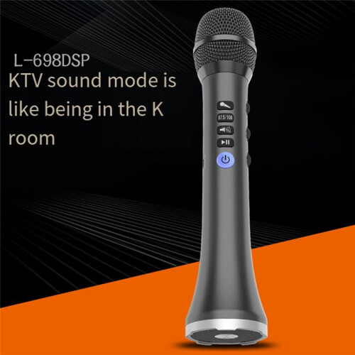 L-698DSP 20W  Microphone with Wireless Speaker for Enhanced Sound Quality Black 2