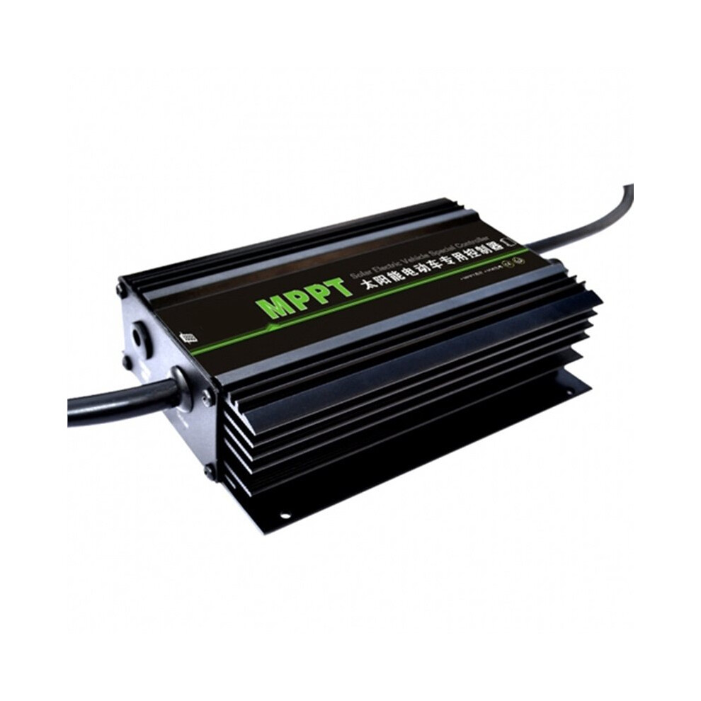 48V 60V 72V Mppt Solar Charge Controller, Boost Converter For Electric Tricycle, Waterproof Pv Panel Regulator Black 4711710587175
