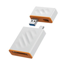 USB3.2 10Gbps CFexpress Type B Memory Card Reader Type B CFExpress Memory Card Reader with USB C/USB A Connector