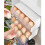 Wall Mounted Egg Rack 10Grids Refrigerator Side Door Drawer Type Grids Egg Organizer Hanging Egg Holder Storage Box 4