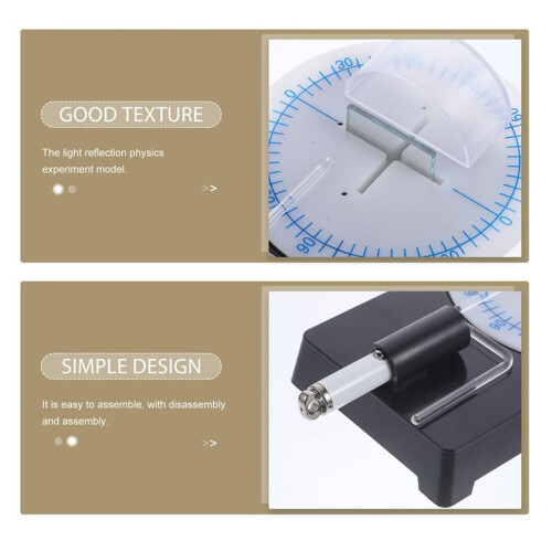 Optical Physics Kit for Light Propagation, Reflection & Refraction Experiments 1