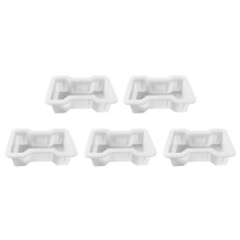 Paving Brick Mould H Shape Reusable Concrete Path Maker Mold DIY Plastic Walkway Brick Mold