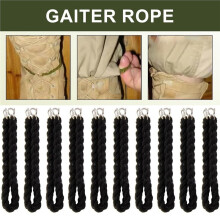 Outdoor Boot Straps Pack, Elastic Boots Band Blouser with Reinforced Metal Hook for Field Service Pant Boot Outdoor