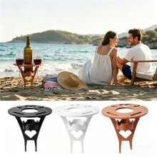 Portable Picnic Beach Table Camping Chairs Cup Holder Beach Chair Drink Holder Outdoor Chair Beverage Holder C