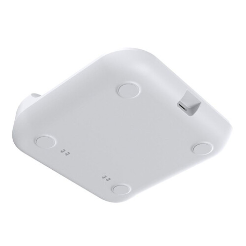 Multi-Functional Charger,Desktop Clock Mobile Phone Wireless Charger,Digital Display 2-in-1 Clock Wireless Charger WHITE 1