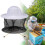 BeeKeeping Protective Bee Hat Anti Bee White Hat- Combo Bee Hat Bug Mesh Mask Beekeeping Protection Beekeeper 4