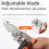 21 Copper Wheel Multifunctional Wire Stripping Pliers for Wire Splitting,Peeling,Pressing,Winding,Electrician Wire Split 8