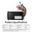 Sine Wave 500W 36V/48V/60V/72V 30A Three-Mode Silent Brushless Motor Controller for E-Bikes 4