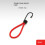 Camping Tent Elastic Rope Buckle Fixed Binding Belt Elastic Rope Hook Camping Canopy Accessories Pull Rope Red 7