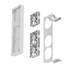 MC-3 Digitale Displayversie Geheugenmodule met Luchtkoeling, Stille PWM-Temperatuurregeling en Drie Ventilatoren voor DDR/DDR2