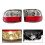 2 Pcs Rear Fog Light Tail Light for  BT-50  UR 2012-2020 4