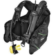 SDIVEOXY Compensatore di Galleggiamento per Immersione Giubbotto BCD Regolabile Frontale con Tasca per Peso Rilasciabile per Pesca In Apnea A