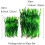Piante di Plastica Decorative Artificiali per Acquario nel Plastica da 60 Pezzi (60 Pezzi Verde) 2