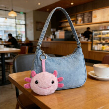 Jouet Axolotl, Animal en Peluche Axolotl, Axolotls en Peluche de 10 cm, Cadeau D'Anniversaire pour Garçons et Filles, Porte-Jouet en Peluche B