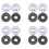 8 Pair Angle Grinder Inner Outer Flange Replacement for  9523NB 2