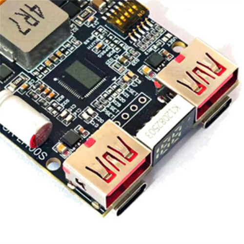 DC5-20V 2-7S 100W Charging Module FastCharging Mobile Power Motherboard Support Lithium Battery Lithium Iron Phosphate,B 2
