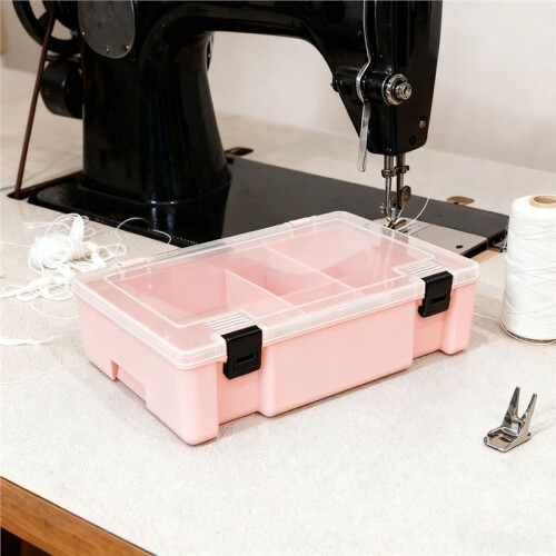 Sewing Threads Box Bobbins Storage Case Transparent Spool Organizer Household DIY Sewing Accessories 2