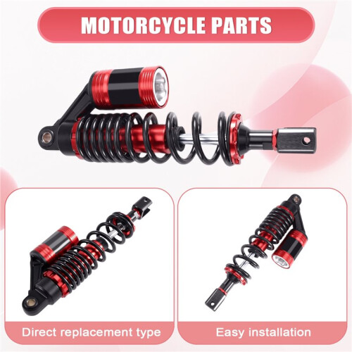 Motorcycle Universal 320mm Rear Hydraulic  for     BWS Scooters,Red 2