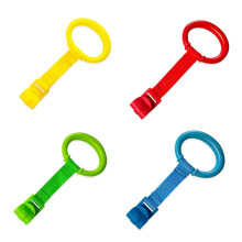 Baby Pull Rings Playpen,Walking Exercises Assistant Stand Rings for Infant Toddler Baby Playpen 4 PCS