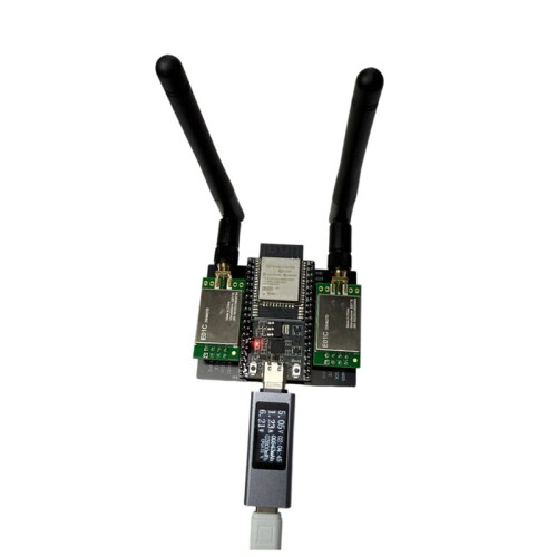 Upgraded ESP32 DevKitC + NRF24L01 Module Development Board Support for  WiFi 2.4G Signal Amplifier 1