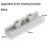 Upgraded Chip Soldering Platform Heating Bracket with High-Quality 47pcs Game Console BGA Pressure Welding Mold Template 8