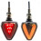 Motorrad-LED-Blinker, 12 V , Antikollisionswarnleuchte, -Blinker mit Stroboskoplicht 6