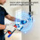 2pcs Electric Wire Puller Cable Pulling Tool,Cable Pulling Tool, Automatic Threading Device Cable Pulling Threader 4
