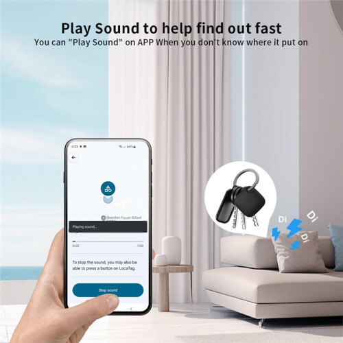 GPS Tracker for Android Devices Tag Work for  Find Hub App Finder Anti Lose  Tag 1