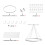 Kit para Pendurar Cortinas de Teto com Aro Redondo de 30 cm (12 Polegadas) para Decoração de Casamentos e Gazebos 6