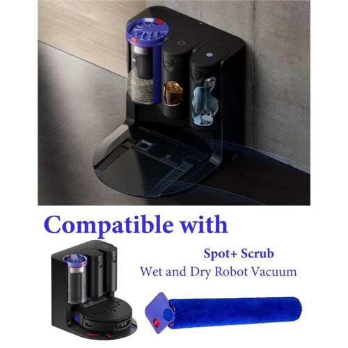 Roll- Mop for  Spot+ Scrub AI Wet and Dry Robot, Washable, Microfiber Mop Roller Replacement Accessories 1Pcs 1