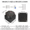 Dual Battery Isolator 12V 140A Digital Voltage Sensitive Relay VSR Split Charge System för Campare Bil RV 10