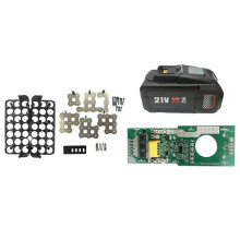 20Core Battery Storage Box Case for  BL1830 BL1850 1860 with 21700 Equalizer Circuit Protection Board