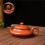 120ml Chaozhou Vermilion Clay Teapot - Half Handmade Tea Set 4