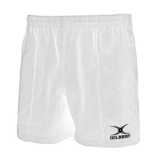 Herren Rugbyshorts GILBERT Kiwi Pro weiß