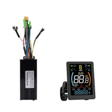 Kontroler Sinusoidalny Roweru Elektrycznego 36V 48V 30A z Kolorowym Wyświetlaczem LCD DZ32, Zestaw Modernizacyjny do Hulajnogi Elektrycznej z