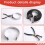 62-145mm Motorcycle/Bike Piston Ring Clamp Compressing/Compressor Tool Kit 6