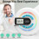 Portable CD Player with Speaker  Walkman Player for Car with FM Transmitter,AUX LCD Display RGB Light 1