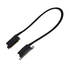 PCIE 5.0 X16 to X16 Card Extension Cables GPU 512G for Chassis Server RTX50 Dual Reverse Bending