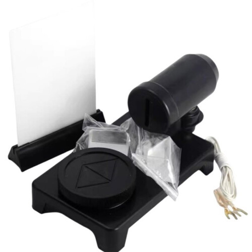Triangular Prism Optical Experiment Kit for White Light Dispersion & Recombination